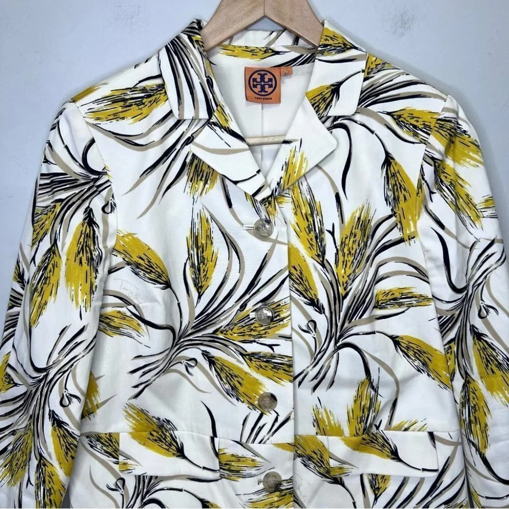 Tory Burch Rimon Jacket Size 10 - Picture 4 of 15